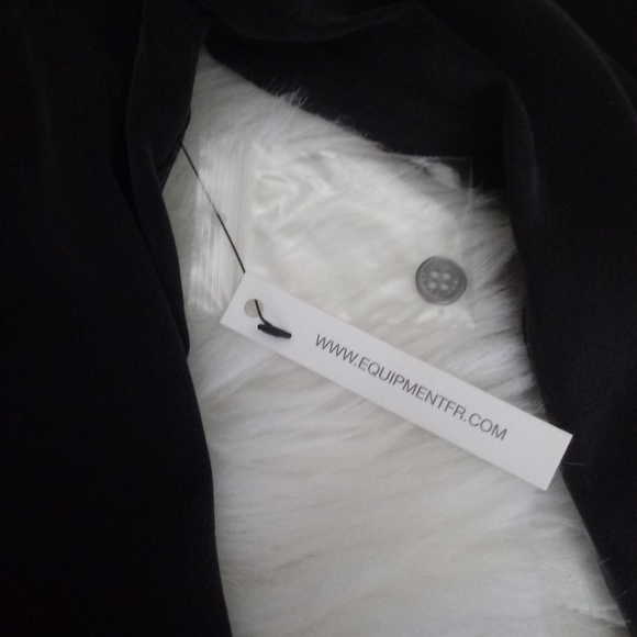 Equipment Dresses Equipment Silk Dress In Navy Blue Poshmark